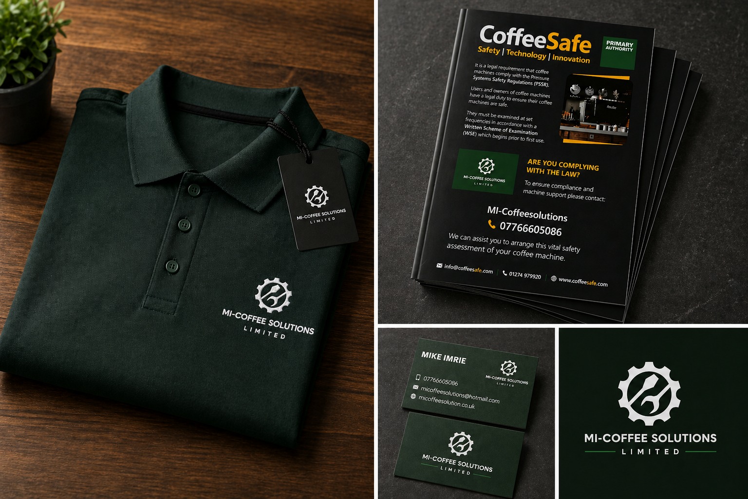 MI-Coffee Solutions branding
